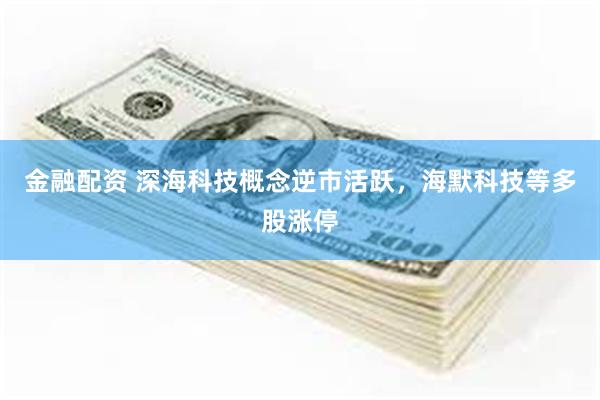 金融配资 深海科技概念逆市活跃，海默科技等多股涨停