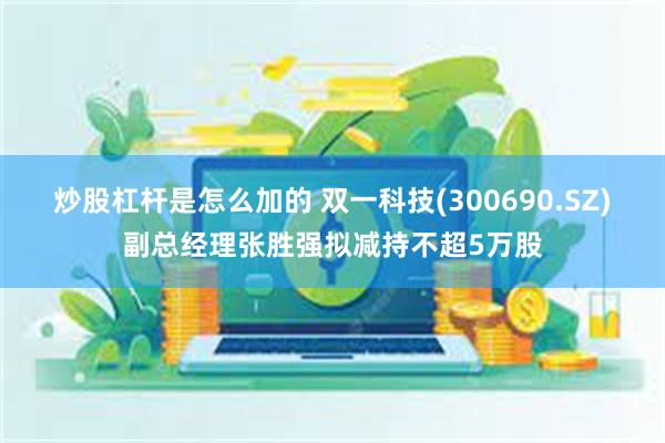炒股杠杆是怎么加的 双一科技(300690.SZ)副总经理张胜强拟减持不超5万股