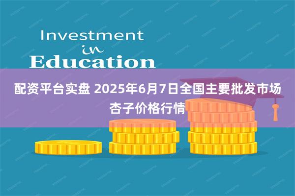 配资平台实盘 2025年6月7日全国主要批发市场杏子价格行情