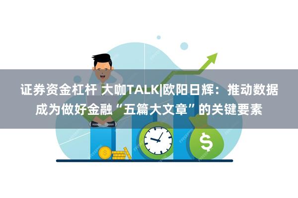 证券资金杠杆 大咖TALK|欧阳日辉：推动数据成为做好金融“五篇大文章”的关键要素